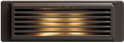 Hinkley 120v Brick Light 3.5" Outdoor LED Deck Lighting - Bronze 59024BZ-LL