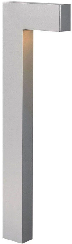 Hinkley Atlantis 22" Outdoor LED Low Voltage Landscape Lighting Fixture - Titanium 1518TT-LL
