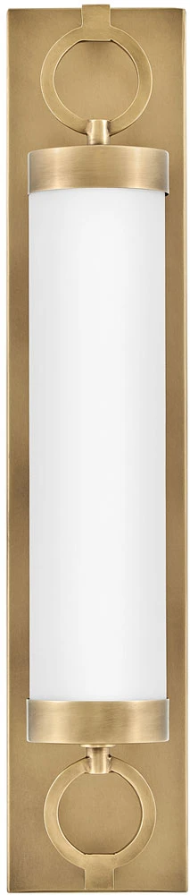 Hinkley Baylor 4.75" LED Modern Bathroom Vanity Lighting Heritage Brass 52292HB