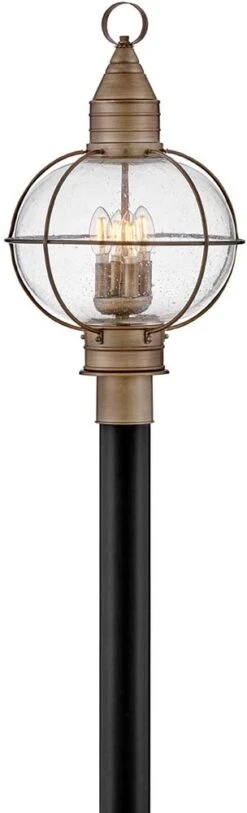 Hinkley Cape Cod 23.75" LED Nautical Outdoor Post Light Fixture Burnished Bronze 2201BU