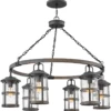 Hinkley Lakehouse 32" LED Exterior Lighting Pendant Aged Zinc 2689DZ