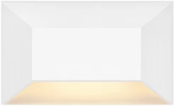 Hinkley Nuvi Deck Sconce 3" LED Modern Exterior Deck Lighting Matte White 15225MW