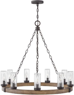 Hinkley Sawyer 27.75" LED Outdoor Drop Lighting Fixture Sequoia 29208SQ-LL