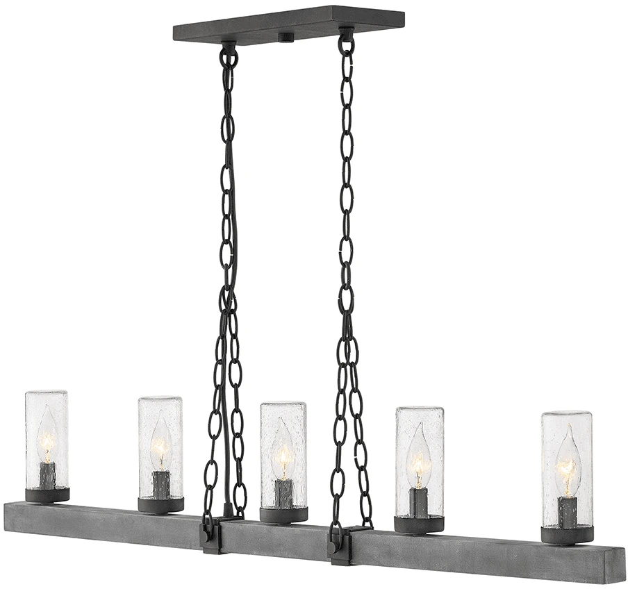 Hinkley Sawyer 7.75" LED Outdoor Hanging Light Fixture Aged Zinc 29205DZ-LL 1 Hinkley Sawyer 7.75" LED Outdoor Hanging Light Fixture Aged Zinc 29205DZ-LL