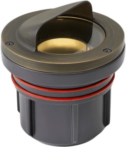 Hinkley Shielded Well Light 5" LED Matte Bronze 15708MZ-8W27K