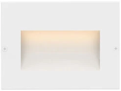 Hinkley Taper 3.25" LED Landscape Landscape Lighting Fixture - Satin White 1563SW