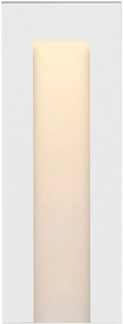 Hinkley Taper 8" LED Landscape Landscape Light - Satin White 1551SW