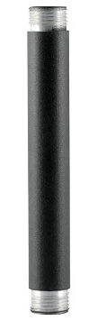 Kichler Accessory 6" Exterior Light Post - Textured Black 15645BKT