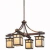 Kichler Alameda Four Light Exterior Chandelier 49091CV