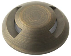 Kichler LED Landscape 0.75" Step Light - Centennial Brass 16144CBR