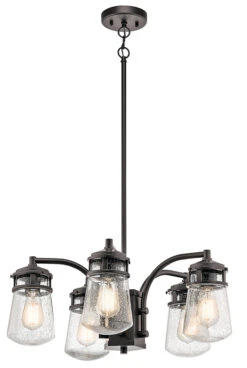 Kichler Lyndon Outdoor Chandelier - Bronze 49498AZ