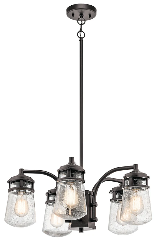 Kichler Lyndon Outdoor Chandelier - Bronze 49498AZ 1 Kichler Lyndon Outdoor Chandelier - Bronze 49498AZ