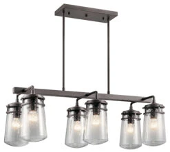 Kichler Lyndon Exterior Chandelier - Bronze 49835AZ
