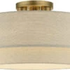 Livex Bellingham 9.75" Home Ceiling Lighting Antique Gold Leaf 58898-48