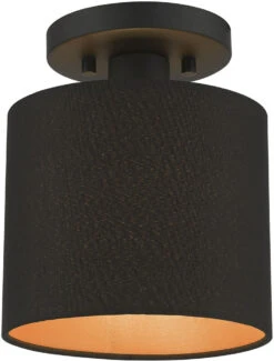 Livex Sentosa 8.5" Ceiling Light Black 45084-04