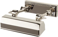 Lucas McKearn Chawton 5" Retro Art Lighting Fixture Polished Nickel CHAWTONPLS-PN