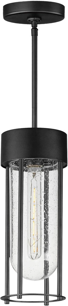 Maxim Millennial 14.5" Modern Outdoor Drop Lighting Fixture Black 30587CDBK