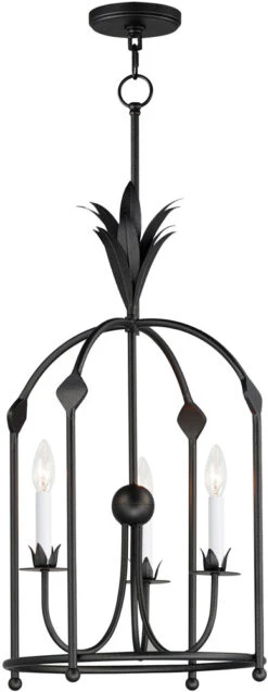 Maxim Paloma 26.5" Foyer Lighting Fixture Anthracite 2884AR