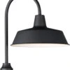 Maxim Pier M 20.25" Modern Exterior Lamp Post Light Black 35010BK