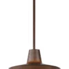 Maxim Pier M 8" Contemporary Outdoor Ceiling Pendant Light Empire Bronze 35019EB