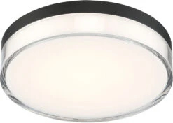 Minka Lavery 1.5" LED Modern Outdoor Overhead Lighting Fixture Coal 749-2-66A-L