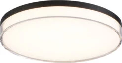 Minka Lavery 1.5" LED Contemporary Outdoor Flush Ceiling Light Fixture Coal 759-2-66A-L