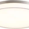 Minka Lavery 1.5" LED Modern Exterior Flush Lighting Brushed Nickel 759-2-84-L