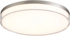 Minka Lavery 1.5" LED Modern Exterior Flush Lighting Brushed Nickel 759-2-84-L