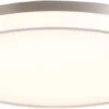 Minka Lavery 1.5" LED Modern Outdoor Ceiling Light Fixture Brushed Nickel 769-2-84-L