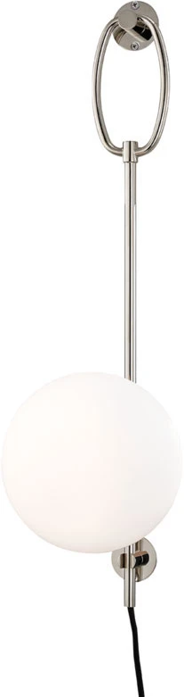 Mitzi Gina 24.25" Wall Lighting Sconce - Polished Nickel HL290101-PN