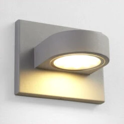 Oxygen Eris 277V LED Outdoor Wall Mounted Light - Gray 37-720-16