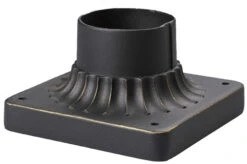 Pier Mount In Weathered Charcoal By Elk 43003WC