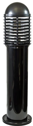 POLYCARBONATE BOLLARD INCAND 120V 24" D3385-B