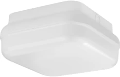 Progress Hard Nox 4.5" LED Modern Exterior Ceiling Light Fixture Satin White P550115-028-30