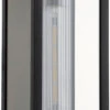 Quorum Parks 16.00" Exterior Wall Light Fixture - Noir 747-16-69
