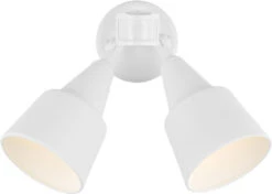 Generation Lighting Flood Light 12.5" Outdoor Lighting Wall Sconce - White 8560702PMEN3-15