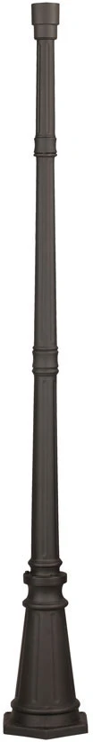 Generation Lighting Outdoor Posts 71" Exterior Light Pole - Black 8120-12