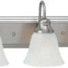 Visual Comfort Studio Windgate 8.25" Bathroom Light Fixture - Brushed Nickel 44941-962