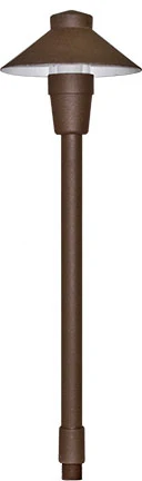 Small Top Cast Aluminum Path Light 20 Watt JC 12 Volts LV12-BZ