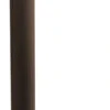 Sonneman LED REALS 23.75" Modern Exterior Bollard - Textured Bronze 7304.DC.FW.72-WL