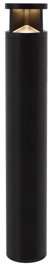 Visual Comfort Modern Arkay 36.8" LED Modern Bollard Light Black 700OBARK283036BUNV