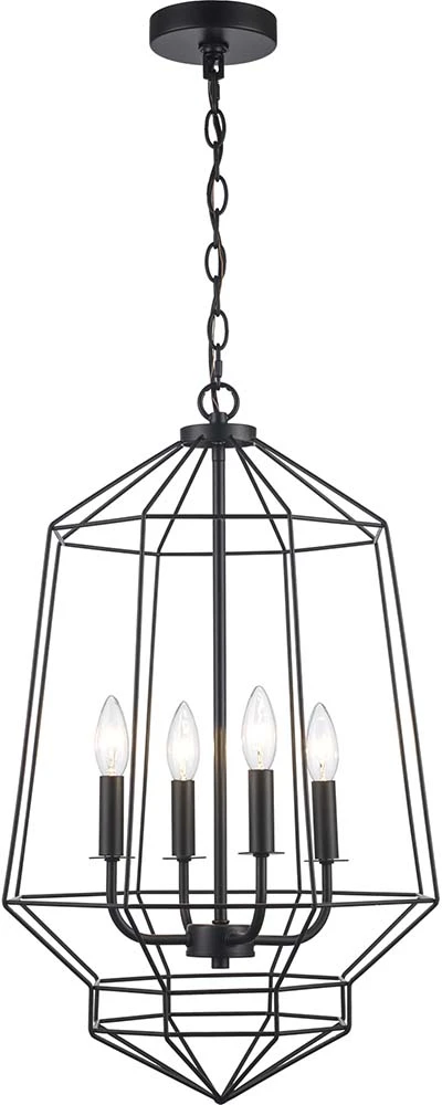 Trans Globe Journey 25.5" Contemporary Foyer Lighting Fixture Black 11484 BK 1 Trans Globe Journey 25.5" Contemporary Foyer Lighting Fixture Black 11484 BK