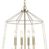 Trans Globe Journey 30.75" Contemporary Foyer Lighting Antique Gold 11488 AG