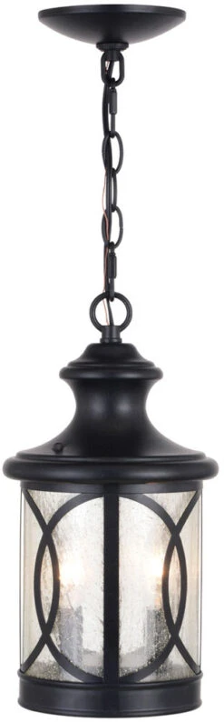 Vaxcel Magnolia 14.25" Outdoor Ceiling Pendant Light Oil Rubbed Bronze T0671