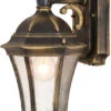 Vaxcel Newark 17.75" Traditional Outdoor Wall Lighting Fixture Weathered Bronze T0676