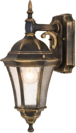 Vaxcel Newark 17.75" Traditional Outdoor Wall Lighting Fixture Weathered Bronze T0676