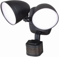 Vaxcel Tau 9.0" LED Black T0299