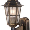 Vaxcel York 14.25" Traditional Exterior Wall Lamp Weathered Bronze T0677