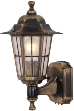 Vaxcel York 14.25" Traditional Exterior Wall Lamp Weathered Bronze T0677