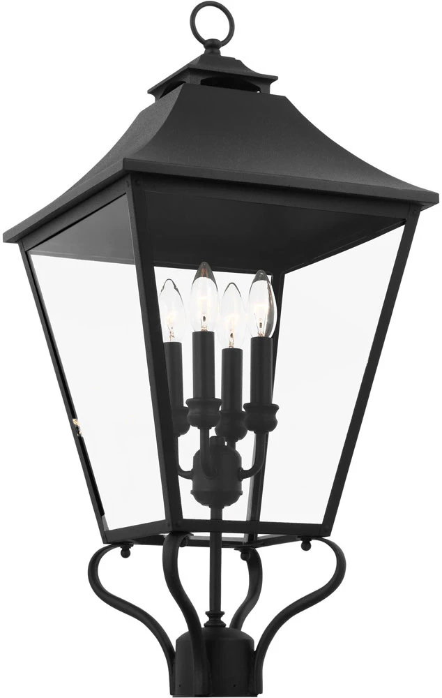 Visual Comfort Studio Galena 29" Outdoor Lamp Post Light Textured Black OL14407TXB 1 Visual Comfort Studio Galena 29" Outdoor Lamp Post Light Textured Black OL14407TXB